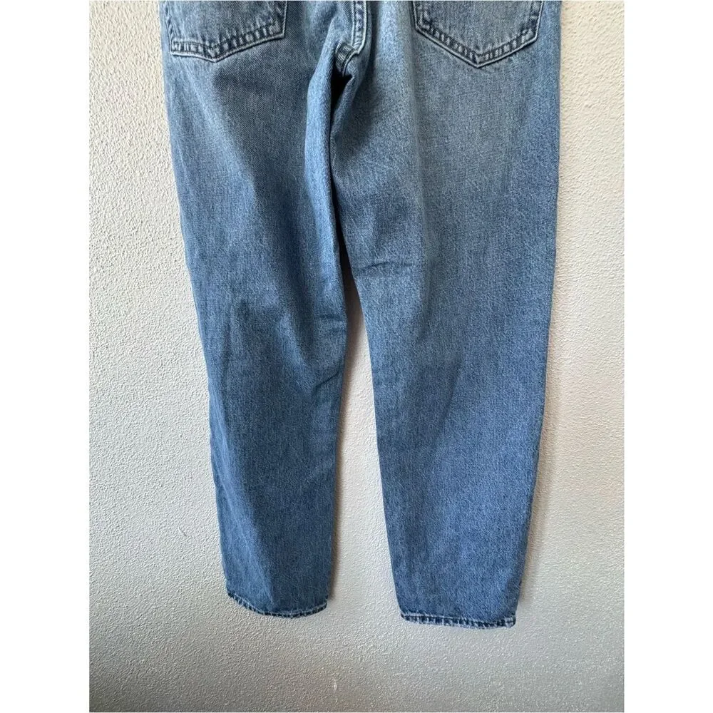 J Crew Classic Relaxed 100% Cotton Blue Denim Jeans SZ 29